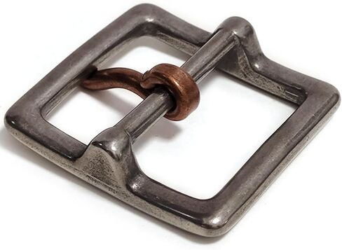 Plate Buckle Solid Alloy Vintage Style Belt Buckle 1 1/2" 38mm For Leather Belt With Gift Box in Kuwait