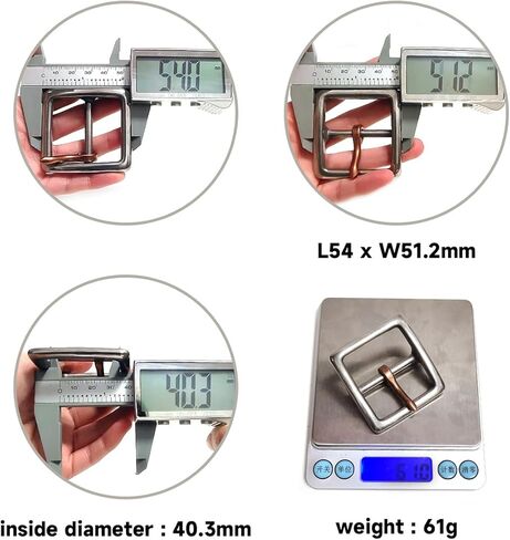 Plate Buckle Solid Alloy Vintage Style Belt Buckle 1 1/2" 38mm For Leather Belt With Gift Box in Kuwait