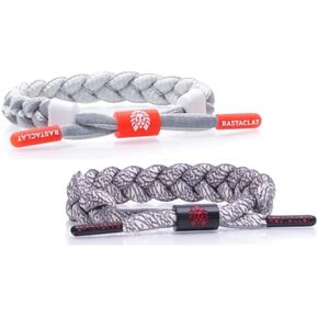 Rastaclat Original Hand Braided Core Collection Adjustable Men’s Bracelets | Set of 2 Braided Bracelets (Medium/Large)