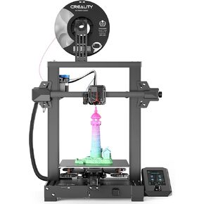 Official Creality Ender 3 V2 Neo 3D Printer with CR Touch Auto Leveling PC Spring Steel Platform Full-Metal Extruder 95% Pre-Installed 3D Printers Resume Print and Model Preview 8.66x8.66x9.84 inch