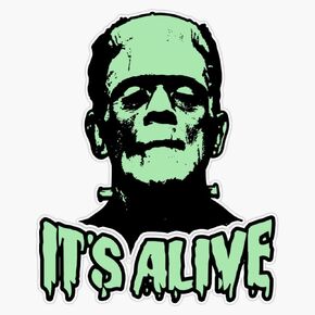 FRANKENSTEIN Bumper Sticker Vinyl Decal 5 inches