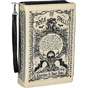 Elegant Literary Novelty Clutch Purse Collection: Book-Shaped Handbags with Crossbody and Wrist Strap Options