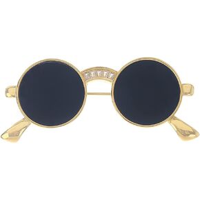 Sunglasses Lapel PinBrooch for Women Girls Boys Fashion Crystal Rhinestone Dress Accessories Jewelry Atmospheric Boutonniere Corsage Collar Sweater Hat Bag Suit Tie Gift Birthday Christmas