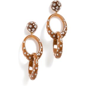 أقراط دائرية مزدوجة للنساء من Lele Sadoughi in Kuwait