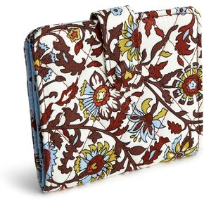 Vera Bradley Women's Premium Cotton Small Tab Wallet in Saudi Arabia