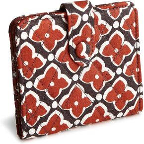 Vera Bradley Women's Cotton Small Tab Wallet