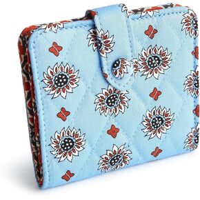 Vera Bradley Women's Cotton Small Tab Wallet