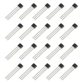 49E OH49E SS49E TO-92S Hall Effect Sensor 3Pins Magnetic Detector for Electric Vehicle Motor Repair(Pack of 40 pcs)
