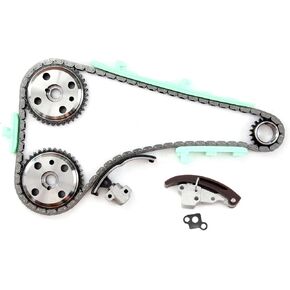 SCITOO TK10249 Engine Timing Chain Kit Sets Replaces for Chevrolet for Pontiac for Oldsmobile for Buick Cavalier Sunfire Alero Grand Am Malibu Skylark Achieva 2.4L
