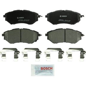 Bosch BP1078 QuietCast Semi-Metallic Disc Brake Pad Set, Front - For Select Subaru Forester, Legacy, Outback, Tribeca, WRX