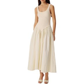 Ronny Kobo Women's Verda Knit Maxi Combo Dress