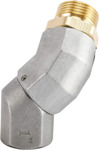 DasMarine 3/4" Fuel Swivel,Fuel Transfer Hose Swivel,360 Degree Rotating Connector for Fuel Nozzle and Fuel Transfer Hose (3/4") in Saudi Arabia