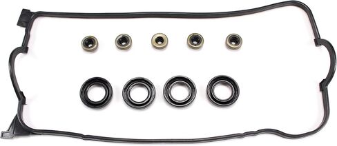 VS50500R Engine Valve Cover Gasket Set Fit 1992-2000 for Honda Civic VX HX EX DEL SOL Si Acura EL 1.5L 1.6L L4 SOHC VS50499R 12030-P2A-000 in Saudi Arabia