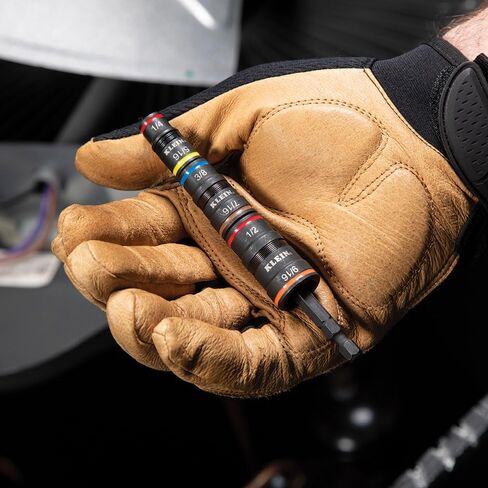 Klein Tools 32500HD KNECT Multi-Bit Screwdriver / Nut Driver, Impact Rated 11-in-1 Tool with Phillips, Slotted, Square and Torx Tips in Kuwait