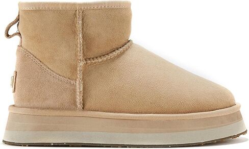 حذاء LUXE النسائي Heritage X Platfoam Suede Boulder الأنيق in Kuwait