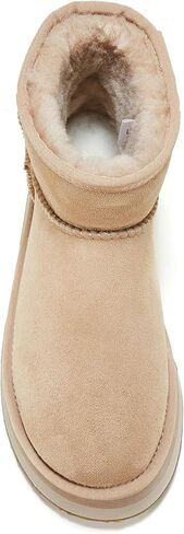 حذاء LUXE النسائي Heritage X Platfoam Suede Boulder الأنيق in Kuwait