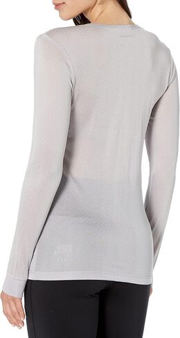 Terramar Women's 100% Silk Thermasilk Pointelle Scoop Shirt Baselayer in Saudi Arabia