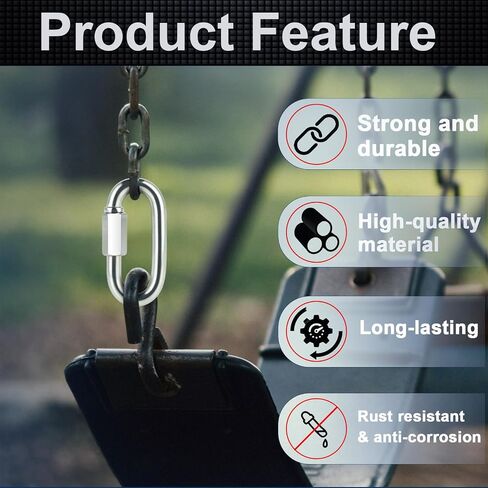 Heavy Duty Chain Link, Anti-Rust Quick Link Chain Connector in Kuwait