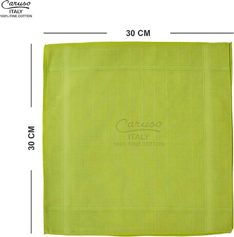 منديل رانجولي خفيف متعدد الألوان للسيدات من Caruso Italy مصنوع من القطن الخالص بنسبة 100% in Kuwait
