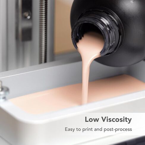 راتنج Phrozen Aqua 4K للطباعة ثلاثية الأبعاد عالية الدقة، 405 نانومتر LCD راتنج فوتوبوليمر معالج بالأشعة فوق البنفسجية لانكماش منخفض، تفاصيل رائعة، رائحة منخفضة، غير هش (رمادي، 1 كجم) in Kuwait