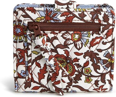 Vera Bradley Women's Premium Cotton Small Tab Wallet in Saudi Arabia
