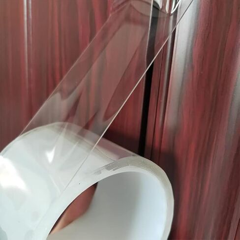 Transparent Window Weather Sealing Tape, 1.2IN x 16FT, Clear Window Draft Isolation Sealing Film Tape for Door Draft Stopper Adhesive Tape, Doors Windows and Shower Glass Gaps in Kuwait
