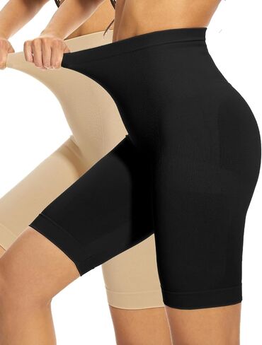 شورت نسائي لتشكيل الجسم لرفع المؤخرة للنساء، سراويل داخلية أنحف للتحكم في البطن والفخذ in Saudi Arabia