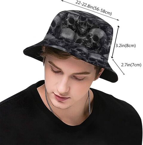 Bucket Hat Packable Breathable Sun Hats for Women Men Teens Unisex Summer Travel Beach Fisherman Cap in Saudi Arabia