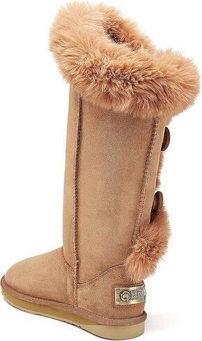LUXE Women's Nordic Tall Mid Calf Boot in Saudi Arabia