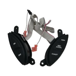 زر التحكم في سرعة عجلة القيادة SW-5928، F87Z-9C888-BB متوافق مع Ford 1998-2003 Ranger، 2001-2005 Explorer Sport Trac، 1999-2003 F150، 1998-2001 Mercury Mountaineer in Kuwait