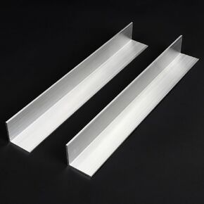 13Inch Aluminum Angle Stock,3PCS 2" x 2" Aluminum Angle 6061, T6511 Mill Stock, 1/8" Thick