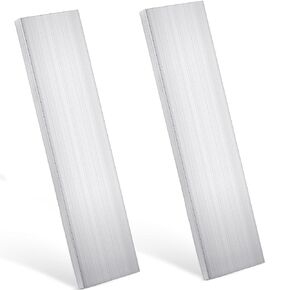2 Pcs 3/8" x 3" Aluminum Flat Bar 12" Long 6061 General Purpose Plate Extruded Aluminum Bar Solid Extruded Plate Mill Stock