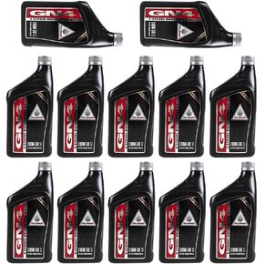 New Genuine Honda GN4 10w30 ATV / UTV / Motorcycle / PWC 4-Stroke Engine Oil - 1 Case (12 Quarts)