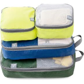 Travelon Set of 4-Soft Packing Organizers, Black, One Size in Saudi Arabia