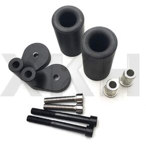 XKMT-No Cut Frame Slider Compatible With 1999-2000 Kawasaki Zrx 1100 2001-2005 Zrx 1200R Black [B0113EP1TG]