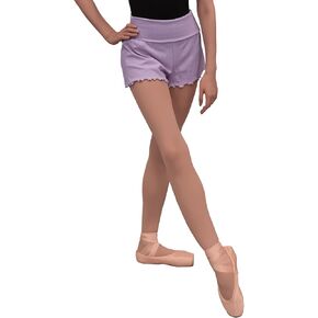 Dance Knit Shorts High Waist Elastic Sports Shorts