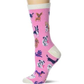Women's Printed Crew Socks