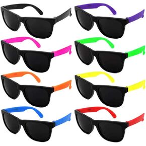 Edge I-Wear 12 Pack Kids Neon Sunglasses Party Favors w/CPSIA certified-Lead(Pb) Content Free 9402RA
