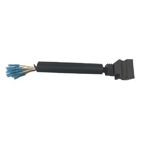 Snowplow Blade Wiring Harness (Plow Side) 13 Pin Male Adapter/Connectors and Pigtails Fits Boss MSC04754 1304744