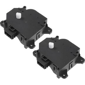 HVAC Heater Blend Air Door Control Actuator No.79140SNAA01 - Car Air Door Actuator - for Honda Civic 2006-2011 Plastic Black - 2 Pcs