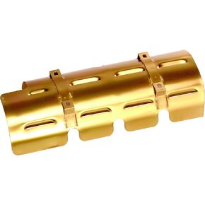 Milodon 32240 Gold Zinc Plated Louver Designed Windage Tray for Pontiac 350/455