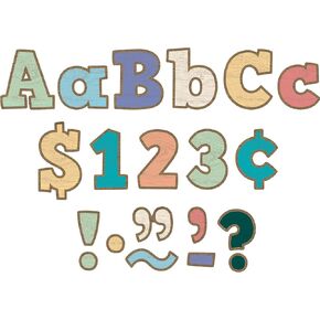 Teacher Created Resources Painted Wood Bold Block 4" Letters Combo Pack (TCR8820)