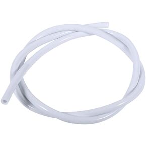 Fuel Line Vent Hose, Dirtbike Fuel Line 3.28 Feet Colorful Gas Oil Hose Fuel Line Petrol Tube Pipe for Motorcycle Dirt Pit Bike ATV (White)