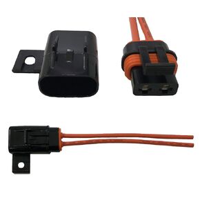 Sherco-Auto 3 Pack ATO ATC Waterproof in-Line Blade Fuse Holder 14 Gauge AWG Tinned Marine