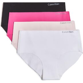 Calvin Klein Girls' Raw Cut Hipster 4 Pack