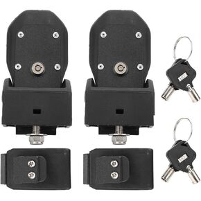 Yctze Hood Lock Lock Hood Pin Hood Cover Lock Engine Hood Lock Car Parts, Car Hood Lock Buckle Pins Catch with Key Fit For suitable for Jeep suitable for Wrangler JL 2018+