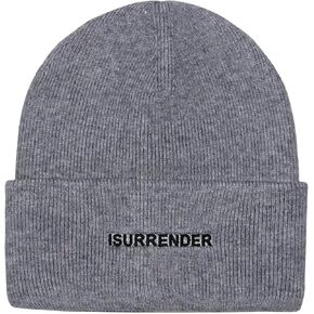 Unisex Embroidery Cuffed Knit Beanie Warm Fashion Winter Hat Cap for Men and Women