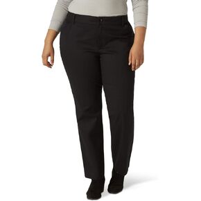 Lee Women's Plus Size Relaxed Fit All Day Straight Leg Pant