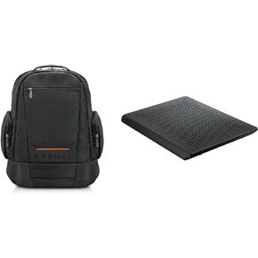 Everki ContemPRO 117 Large Spacious 18.4-Inch Gaming or Workstation Laptop Backpack & Targus Portable Chill Mat HD3 Gaming with 3 Ultra-Quiet Fans and Integrated Airflow Ventilation