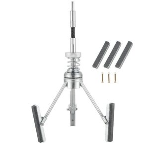 Engine Cylinder Hone Tool | 1-1/4" to 3-1/2" Diameter Adjustable Deglazer with Extra 3PCS 2" Long Stones 220 Grit (2")